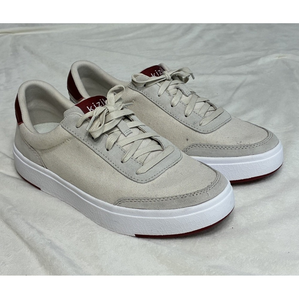 Kizik Prague Creme Brulee Womens 8.5 Wide Kizik Athletic Sneaker